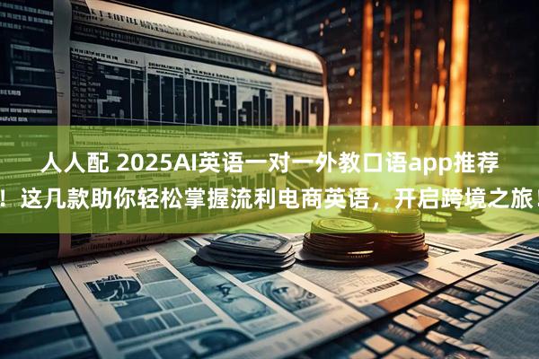人人配 2025AI英语一对一外教口语app推荐！这几款助你轻松掌握流利电商英语，开启跨境之旅！